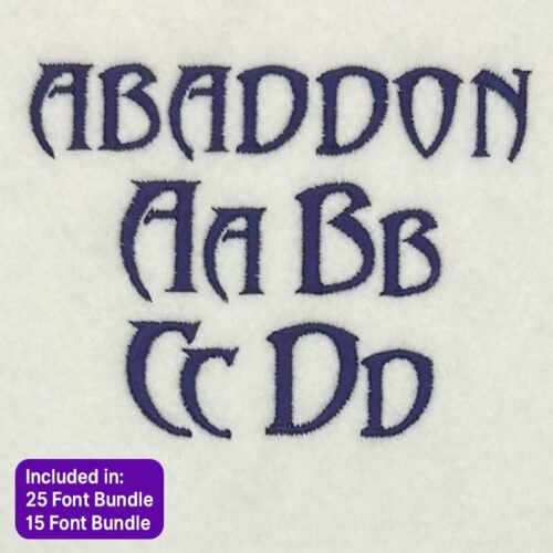 Abaddon ELF font