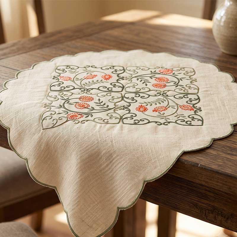 AndreaTableTopper | Embroidery Legacy Andrea table topper