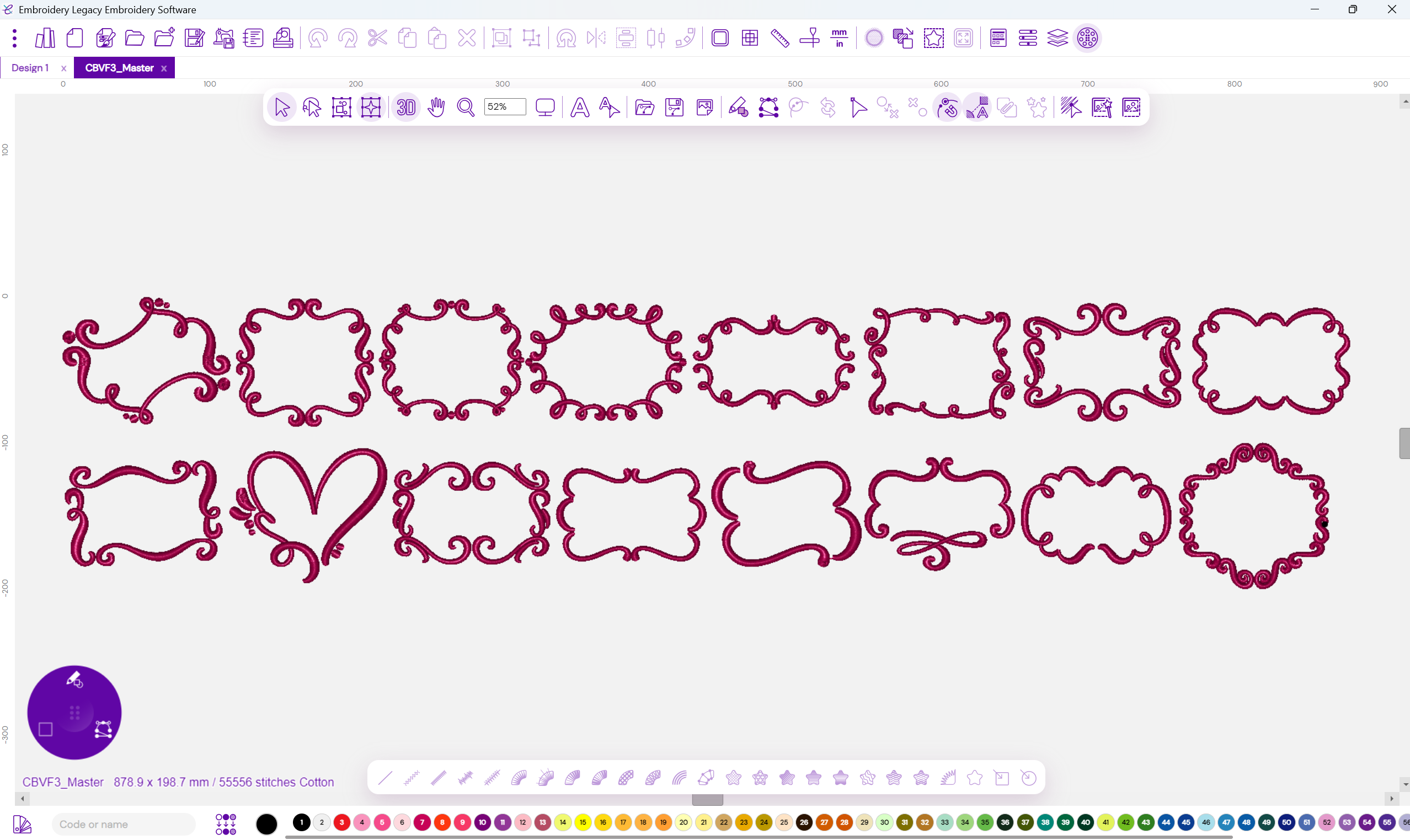 CB Vintage Frames 3 | Embroidery Legacy Vintage Frames 3 creativity booster