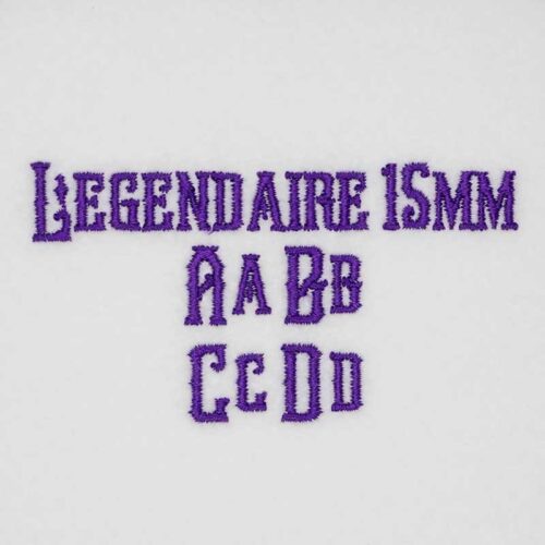 Legendaire 15mm ELF font