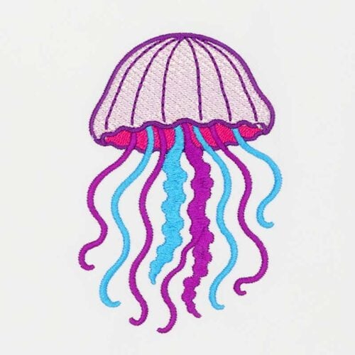 MylarJellyfish | Embroidery Legacy Mylar Jellyfish embroidery design