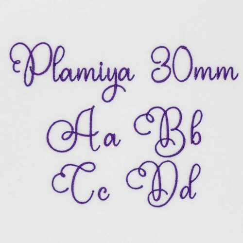 Plamiya 30mm ELF font