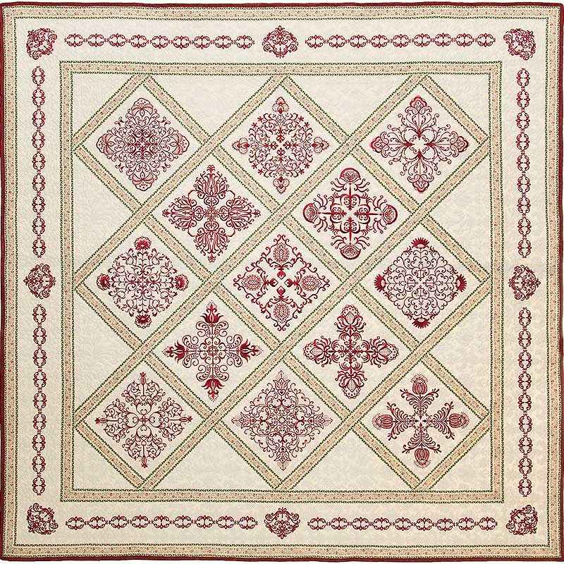 AlexaQuilt | Embroidery Legacy Alexa by Janet Sansom