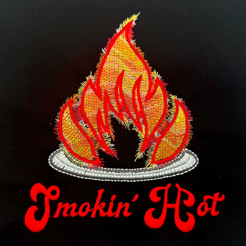 CB_FlamesSmokinHot | Embroidery Legacy Creativity booster Flames