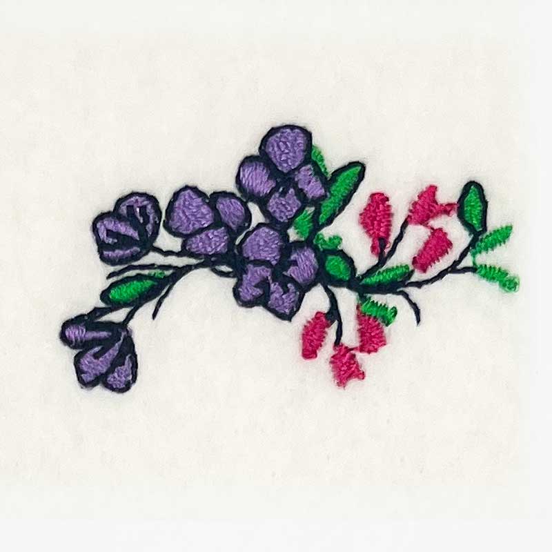 EL_FS4_e | Embroidery Legacy Floral Set 4 design E embroidery design