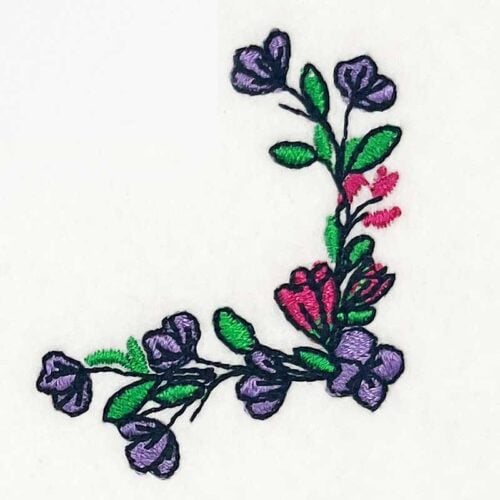 EL_FS4_g | Embroidery Legacy Floral Set 4 design G embroidery design