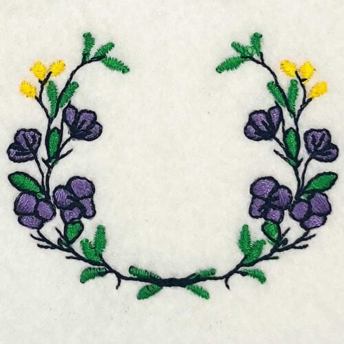 EL_FS4_i | Embroidery Legacy Floral Set 4 design I embroidery design