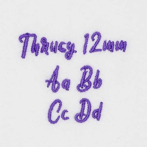 Thrucy 12mm ELF font