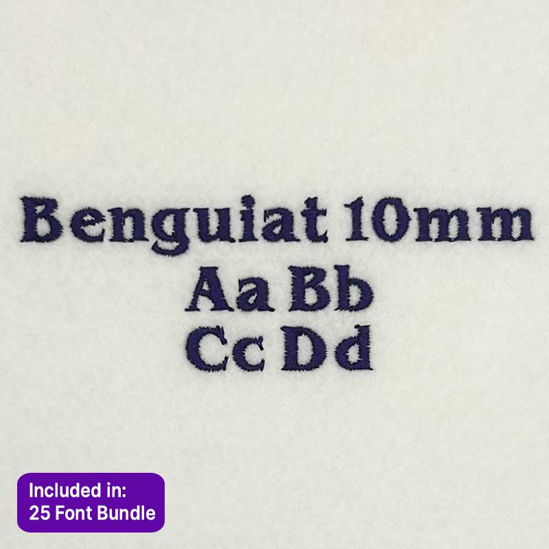 Benguiat 10mm ELF font