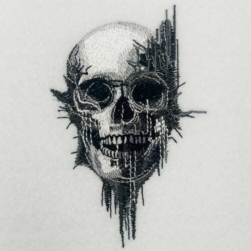 EL_CreepySkull1 | Embroidery Legacy Creepy Skull 1