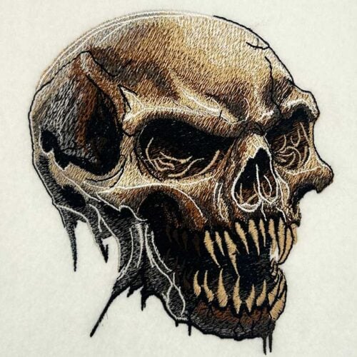 EL_CreepySkull3 | Embroidery Legacy Creepy Skull 3