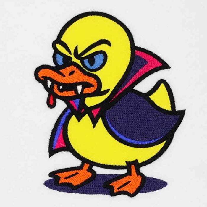EL_HD_DuckulaApplique | Embroidery Legacy Duckula Applique embroidery design