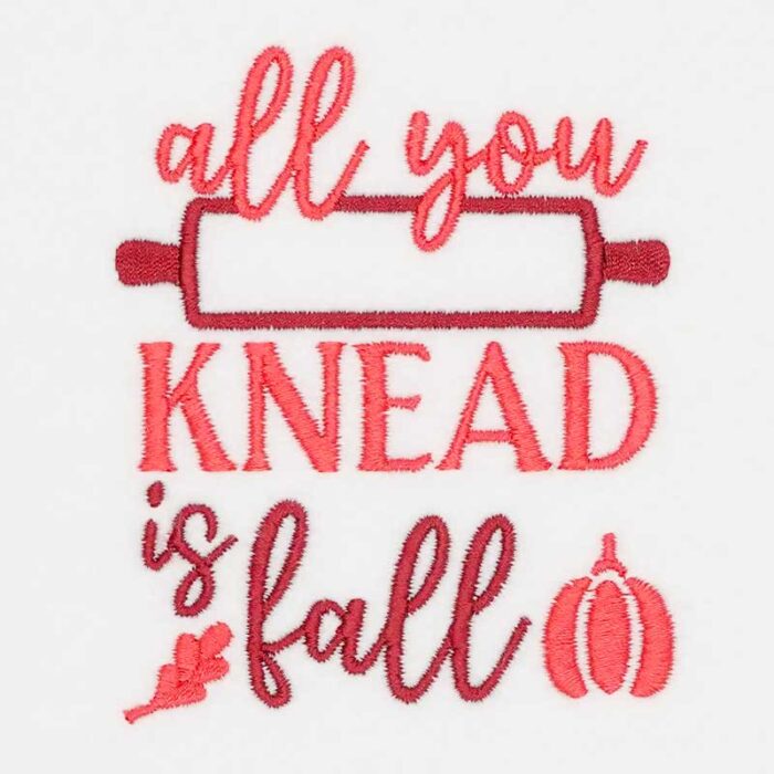 SDFB_AllKneadFall | Embroidery Legacy All you knead is fall embroidery design