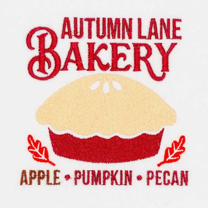 SDFB_AutumnLaneBakery | Embroidery Legacy Autumn lane bakery embroidery design