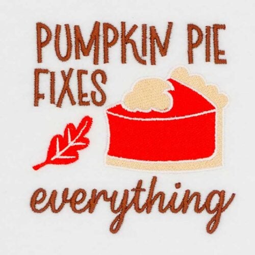 SDFB_PumpkinPieFixes | Embroidery Legacy Pumpkin pie fixes everything embroidery design