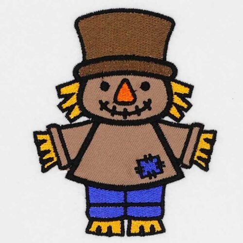 SDCFA2_Scarecrow | Embroidery Legacy scarecrow applique embroidery design