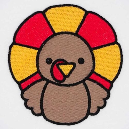 SDCFA2_Turkey | Embroidery Legacy turkey applique embroidery design