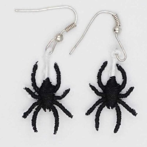 spider earrings
